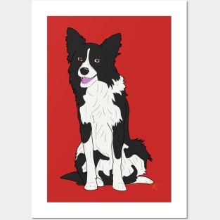 Border Collie Posters and Art